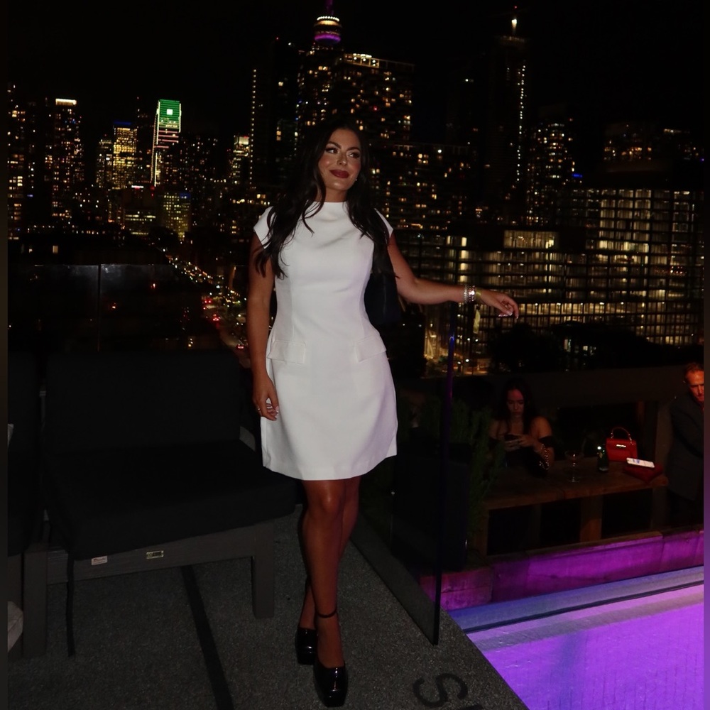 Ivory Shift Dress